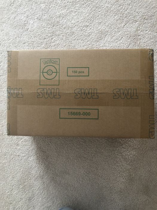 Oryginalny BOX - 150 boosterów pokemon McDonalds