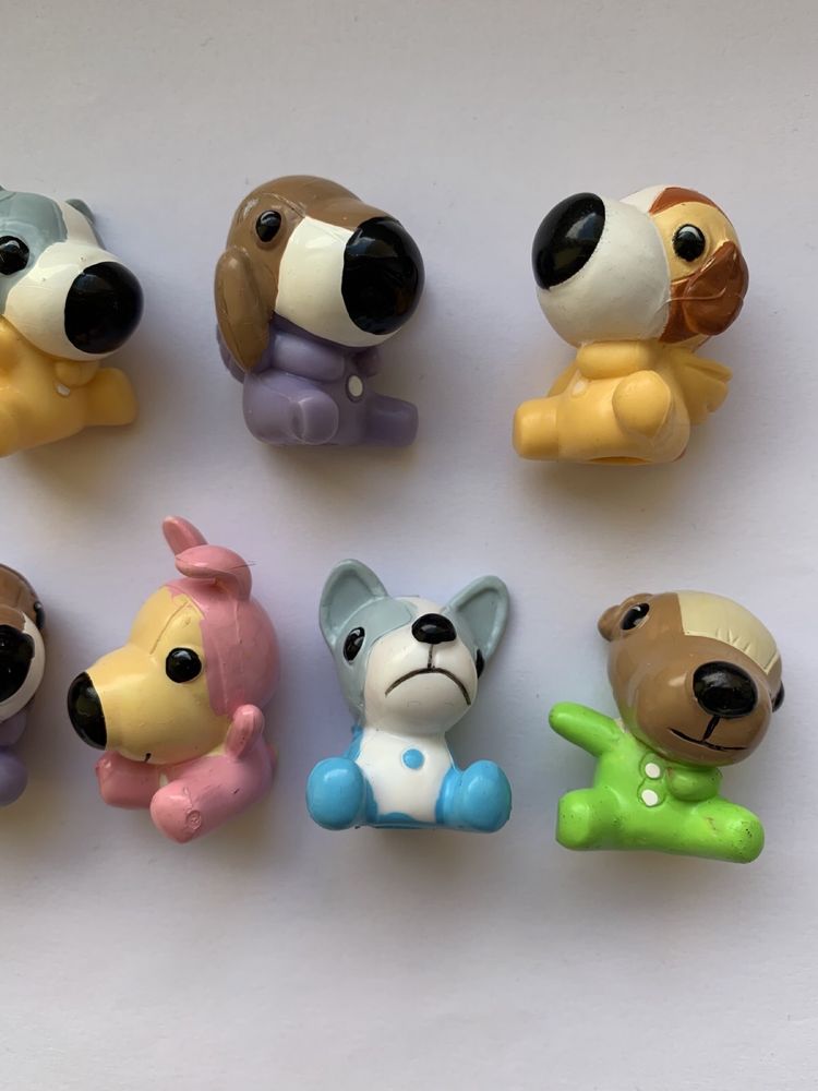 Полная серия игрушек типа киндер Собачки The Dog Collection Artlist