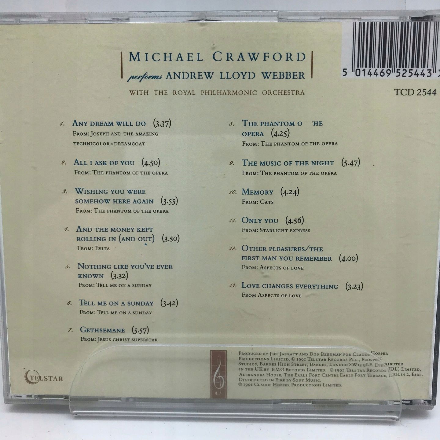 Cd - Michael Crawford - Performs Andrew