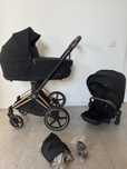 Cybex Priam 4.0 2w1 Black / Rose Gold