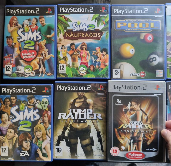 Lote - 11 Jogos Playstation 2