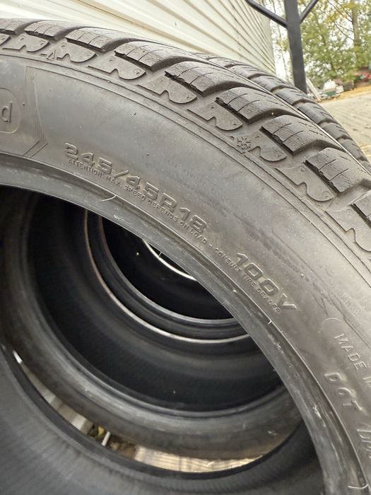 4 opony uzywane Goodyear ultragrip 8 rozmiar 245/45R18
