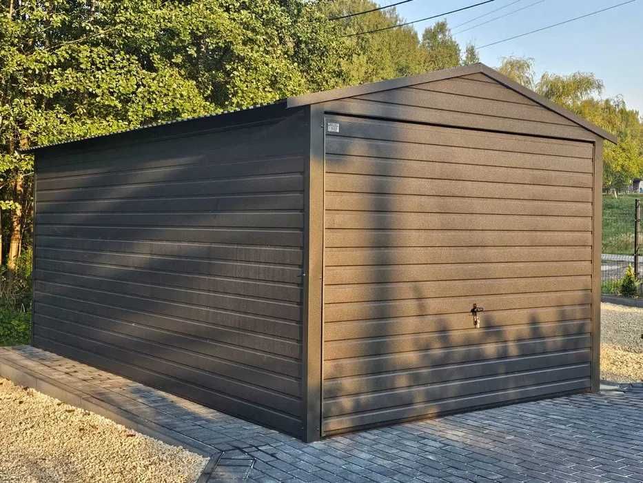 Garaż blaszany 3x5 PREMIUM Blaszak Garaże blaszane