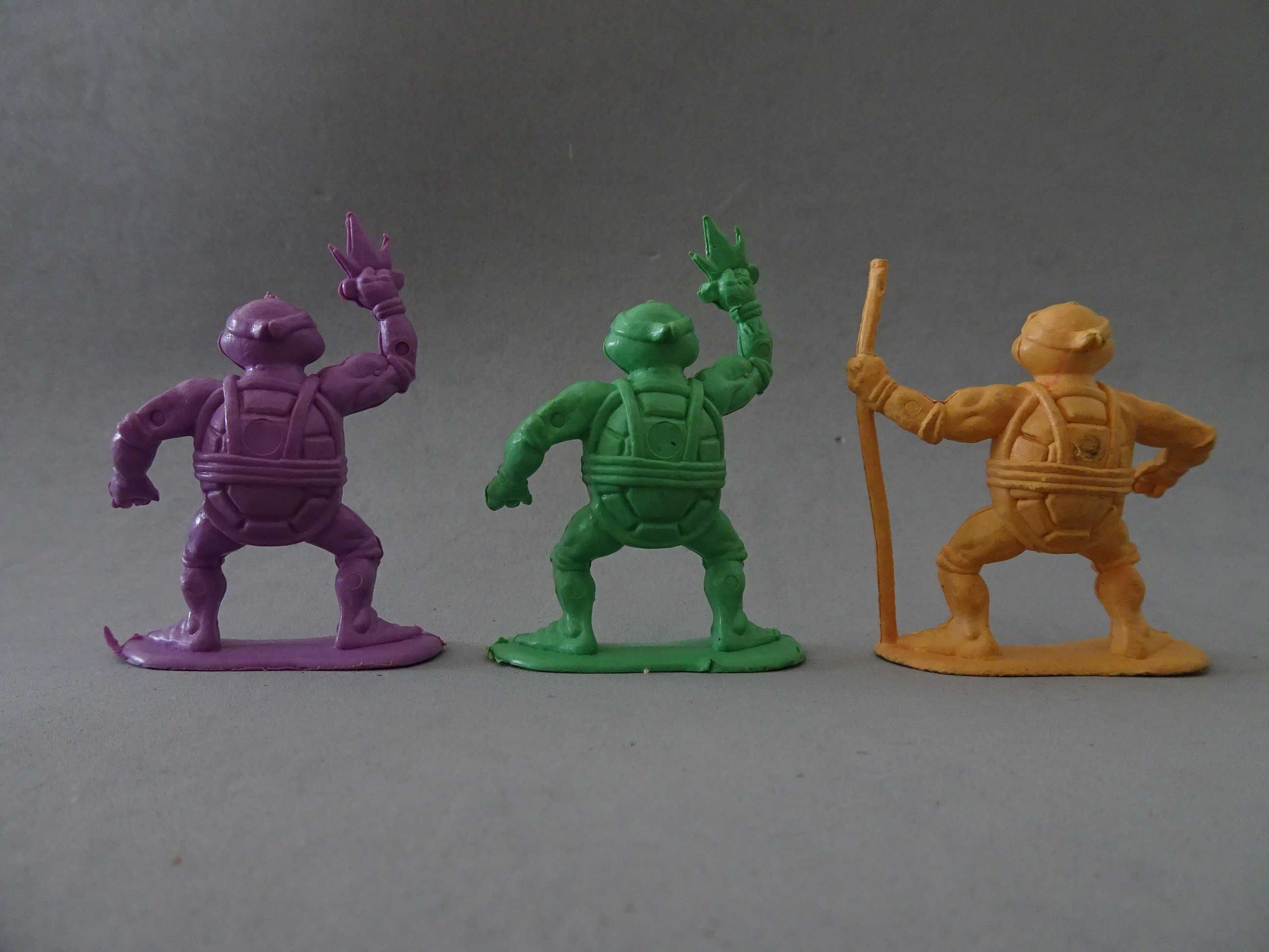 Figuras da coleção Tartatugas Ninja