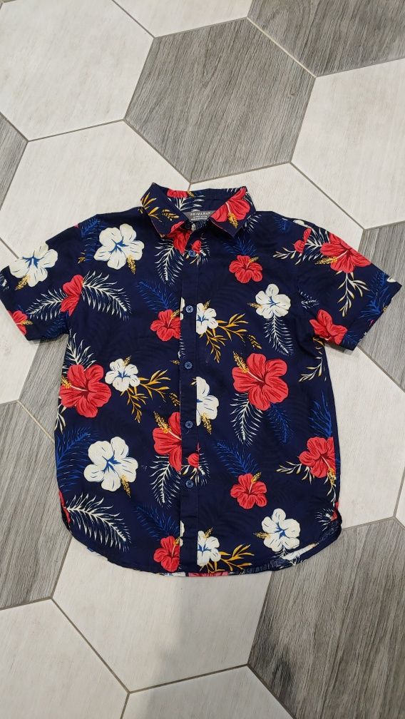 Сорочка рубашка primark 6 7 гавайский стиль