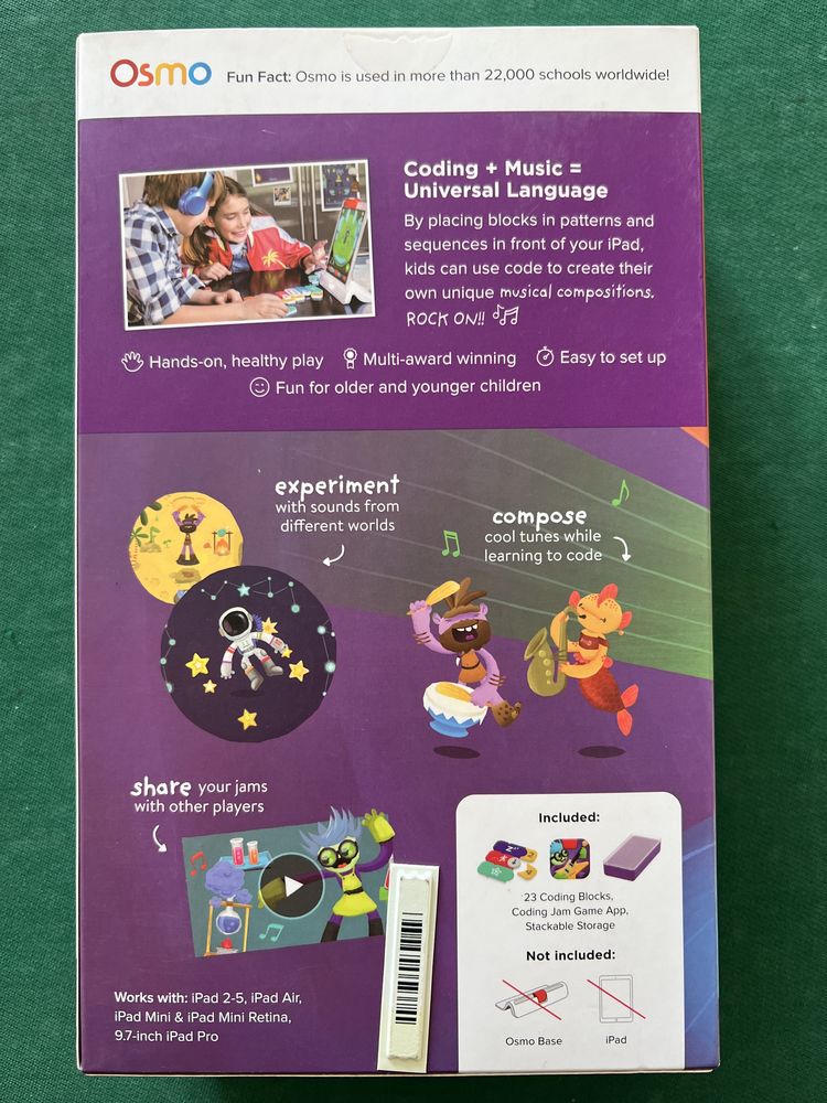 Osmo Coding Jam NOWE iPad kodowanie