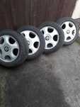 Sprzedam 4 koła  215/55r16 Dębica Nawigator 3,  alufelga SEAT