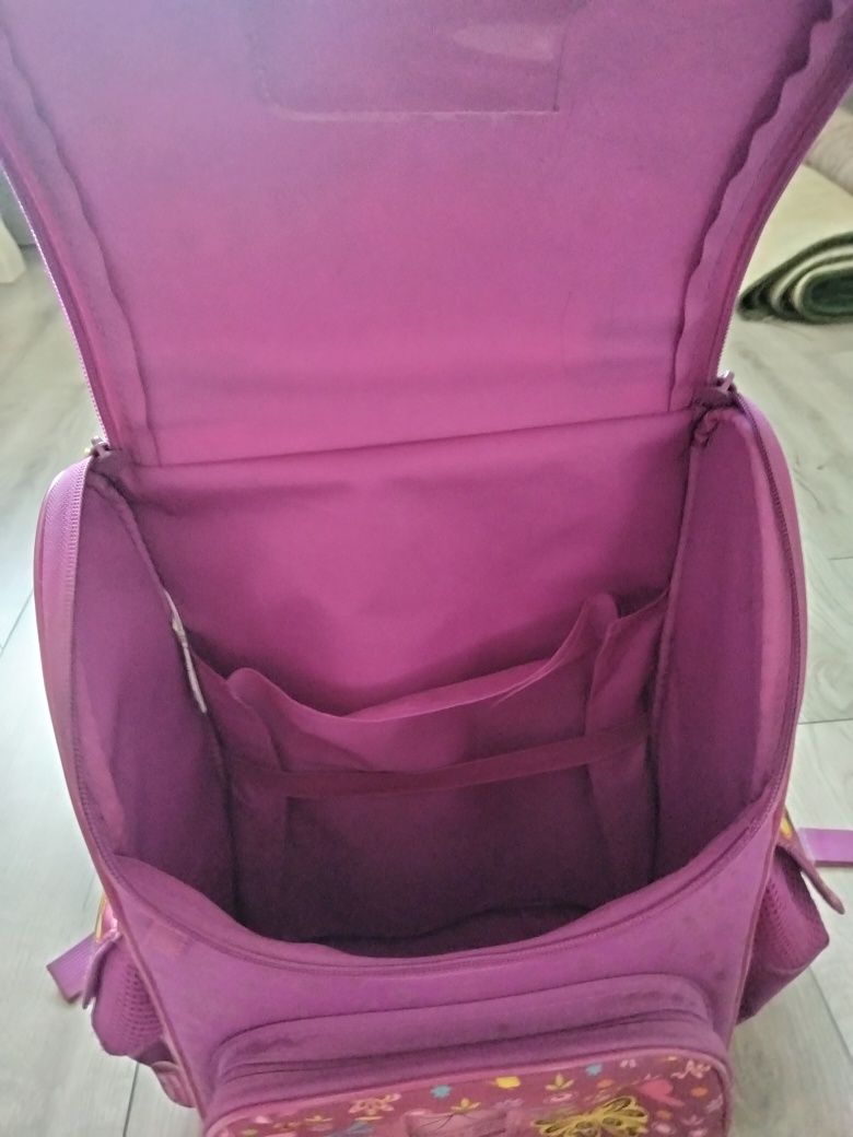Дитячий шкільний рюкзак для дівчинки
