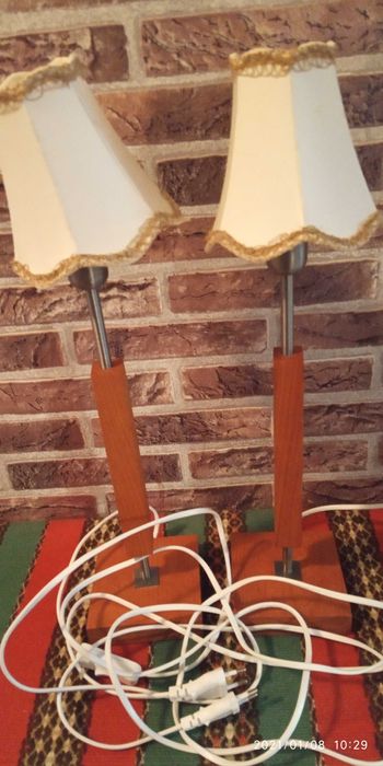 vintage nocne lampki