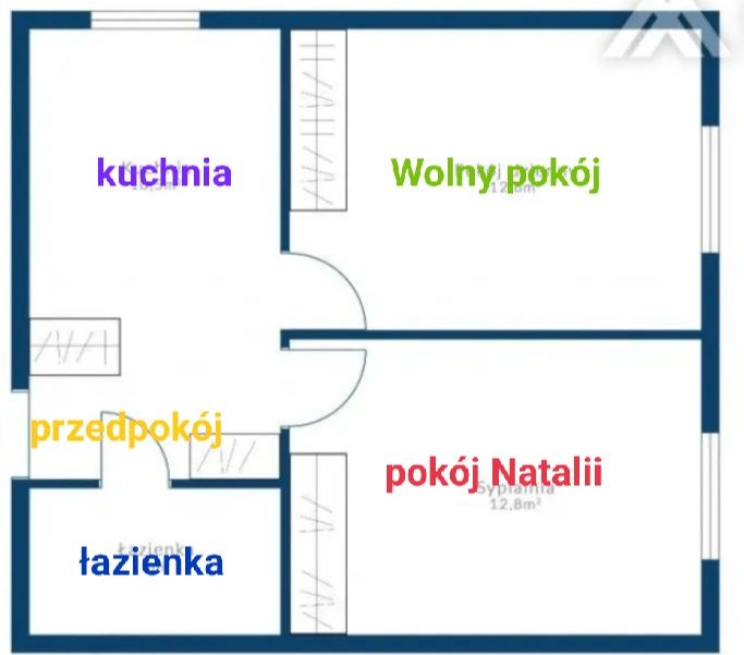 Wynajmę niezależny pokój - pół mieszkania (wolne od 1.05.2024)