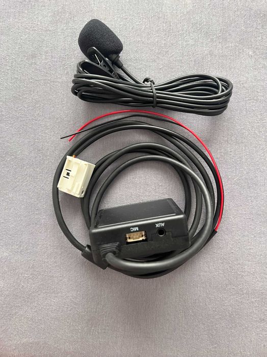 Odbiornik Samochodowy Bluetooth do Muzyki i Rozmów