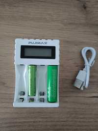 Зарядний пристрій зарядне для батарейок акумуляторних АА і ААА зарядка