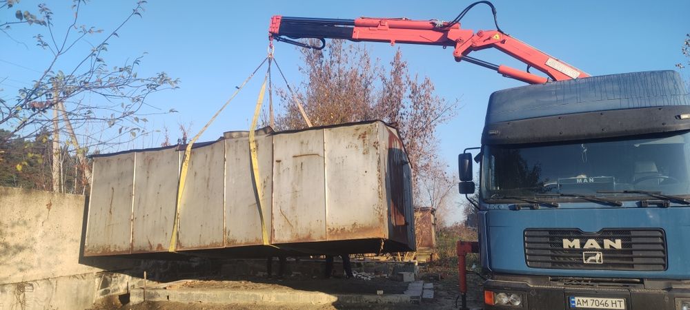 Маніпулятор Коростишів, Вантажні перевезення , послуги маніпулятора по