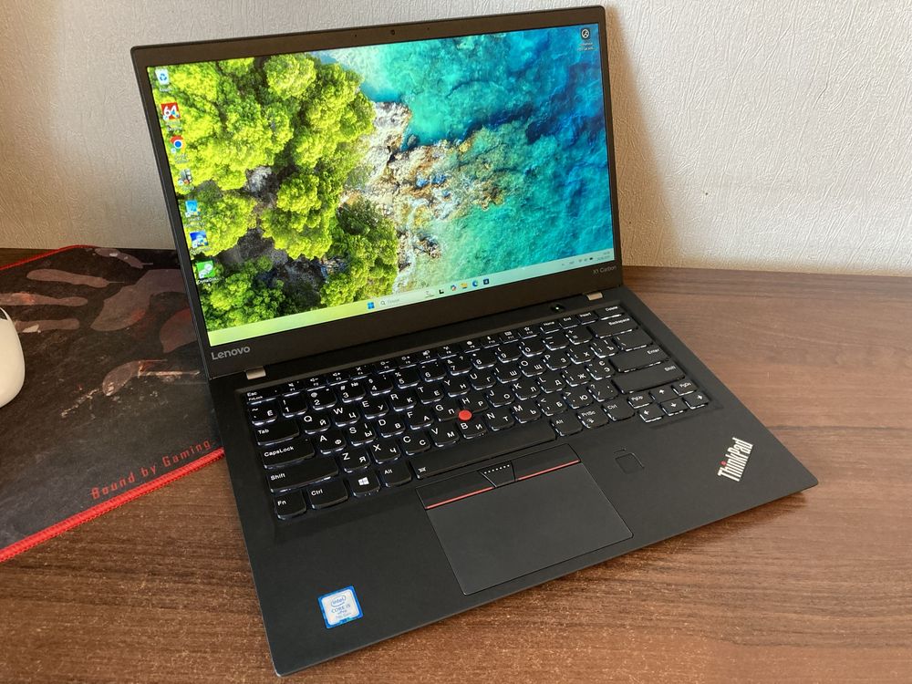 Thinkpad X1 Carbon gen5 i5-7gen 8/256GB SSD 14” FHD