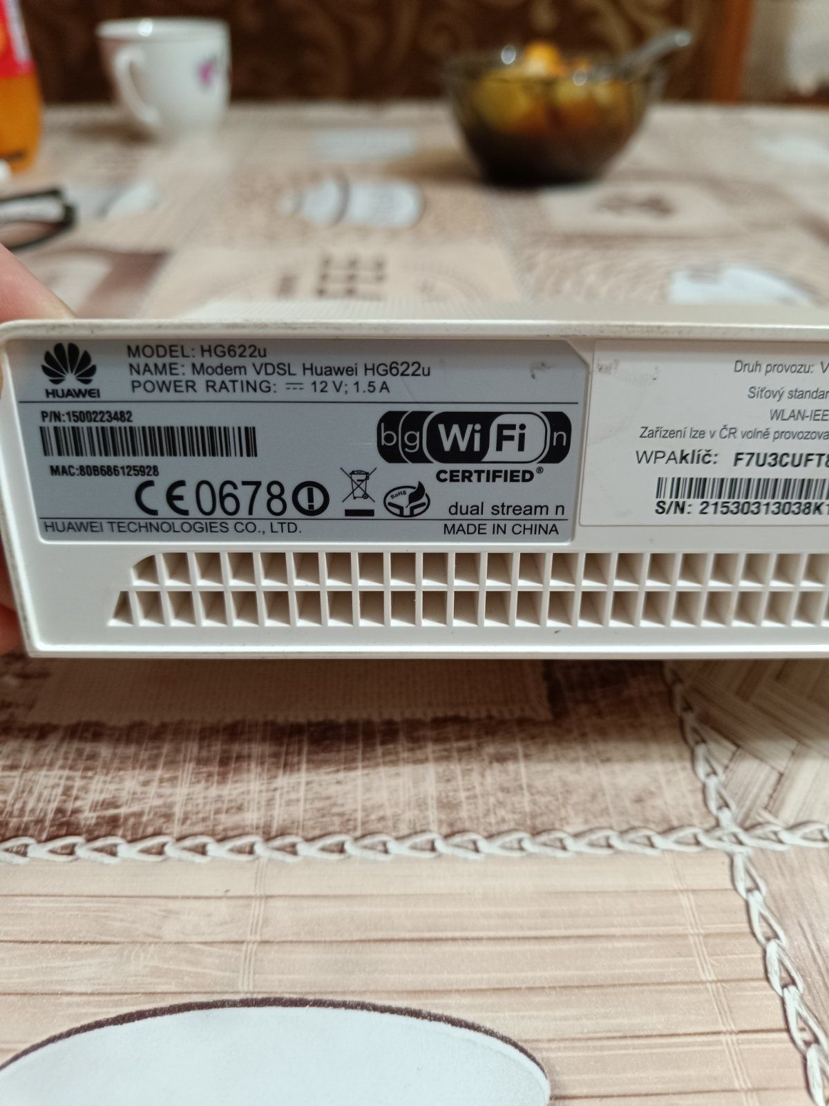 Wi-fi роутер Huawei HG 622u