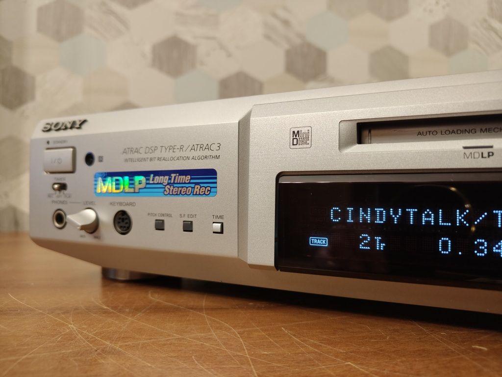 Sony MDS-JE640 Minidisc Odtwarzacz Nagrywarka