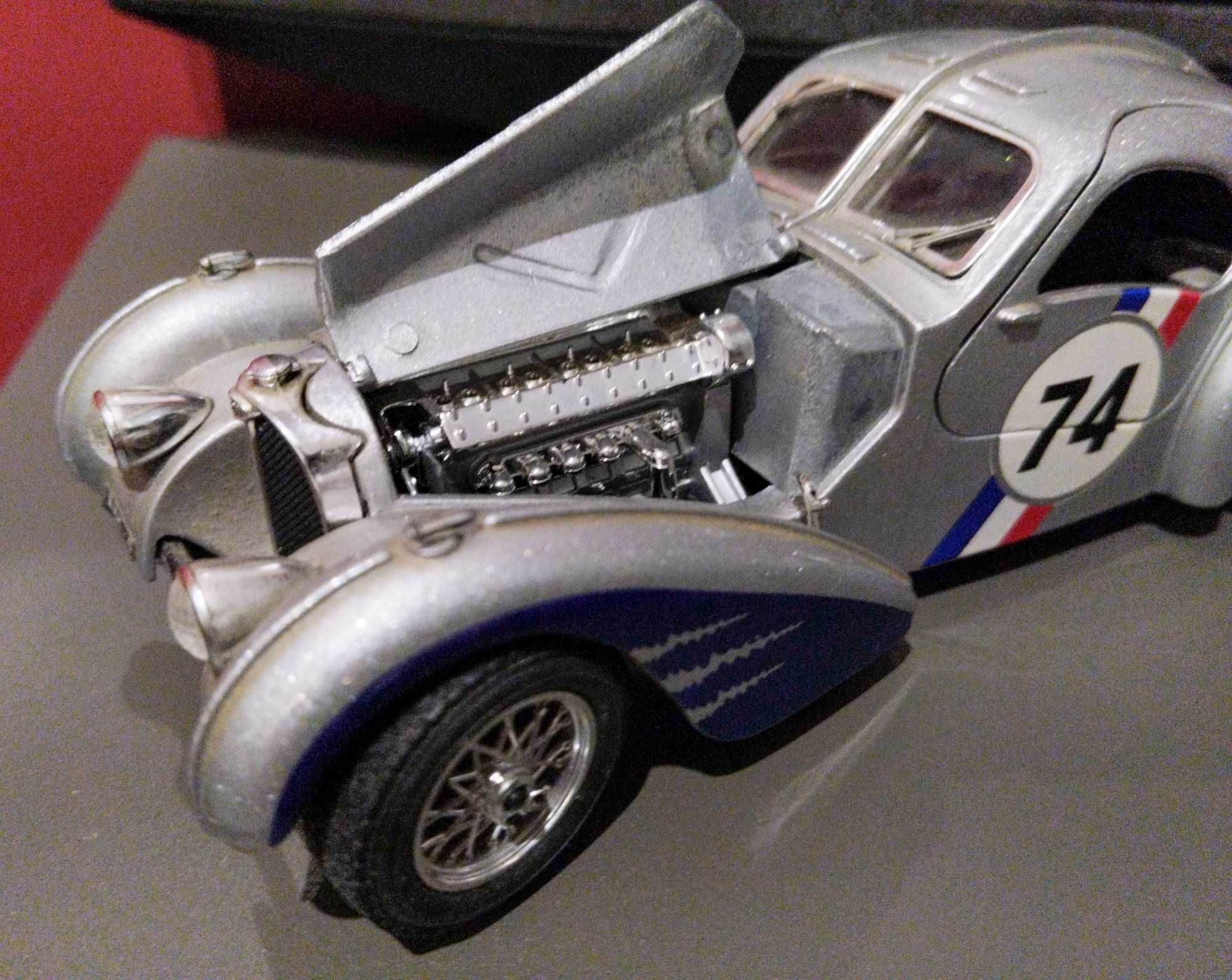 Miniatura Bugatti Atlantic (1936). Escala 1/24
