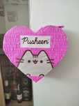 Piniata Kot Pusheen różowe serce