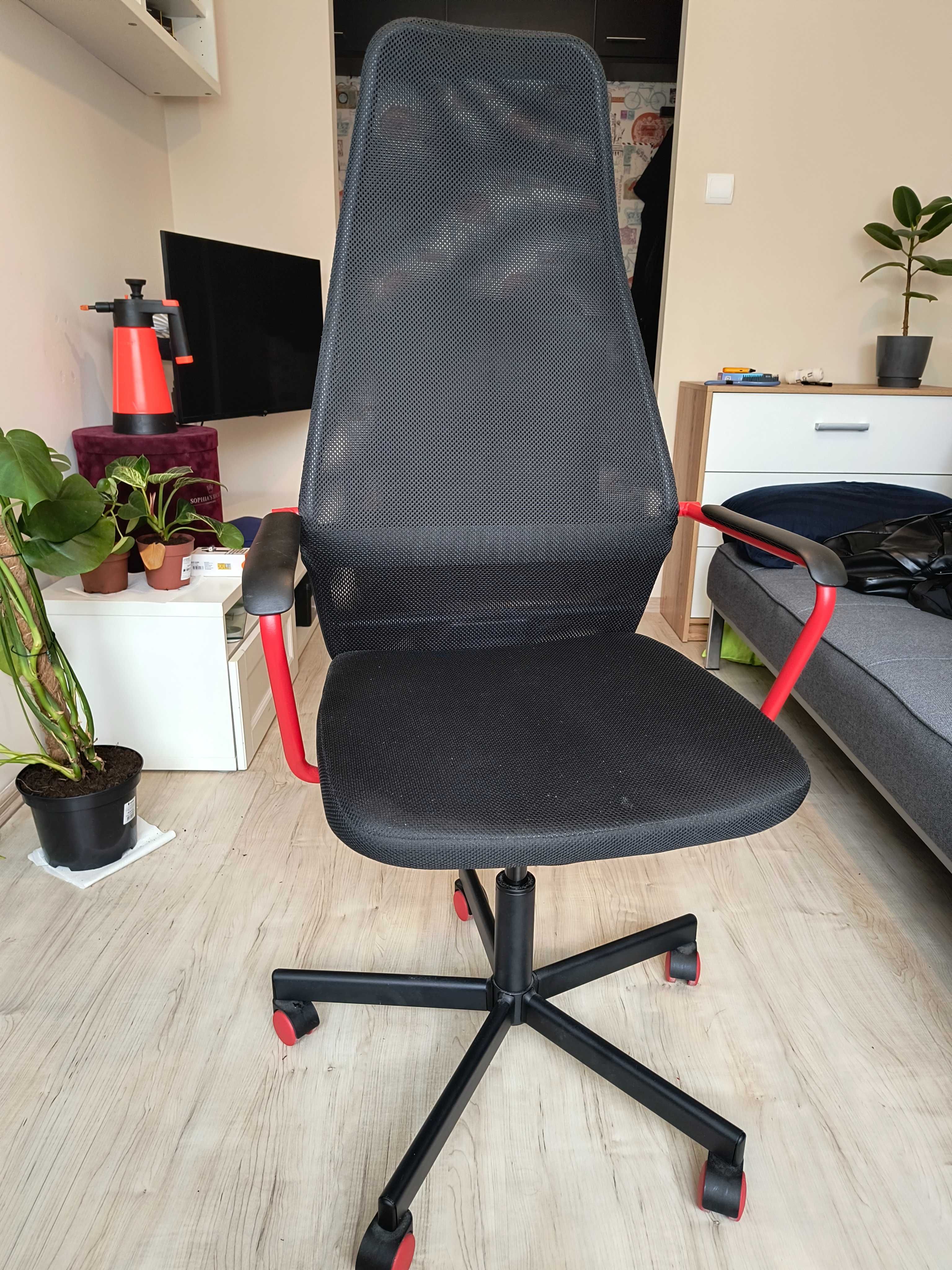 Krzesło biurowe / Gamingowe / Obrotowe Huvudspelare IKEA / Używane