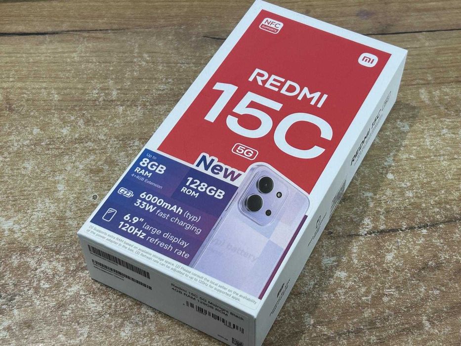 Telefon Xiaomi Redmi 15C 128GB Komplet