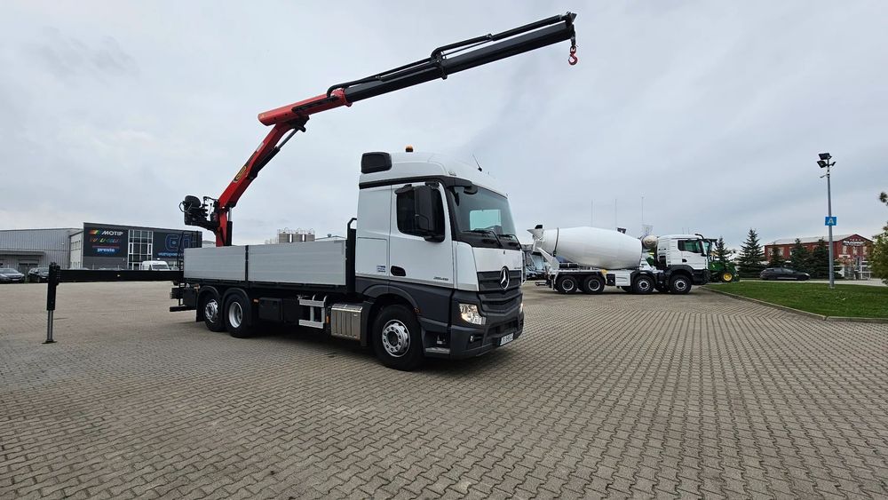 Mercedes-Benz ACTROS 2546 6x2 E6, SKRZYNIA+HDS PALFINGER PK 20.501 L TEC3  Fabrycznie nowy Mercedes-Benz Actros 2546, skrzynia z HFS/ NOWY !