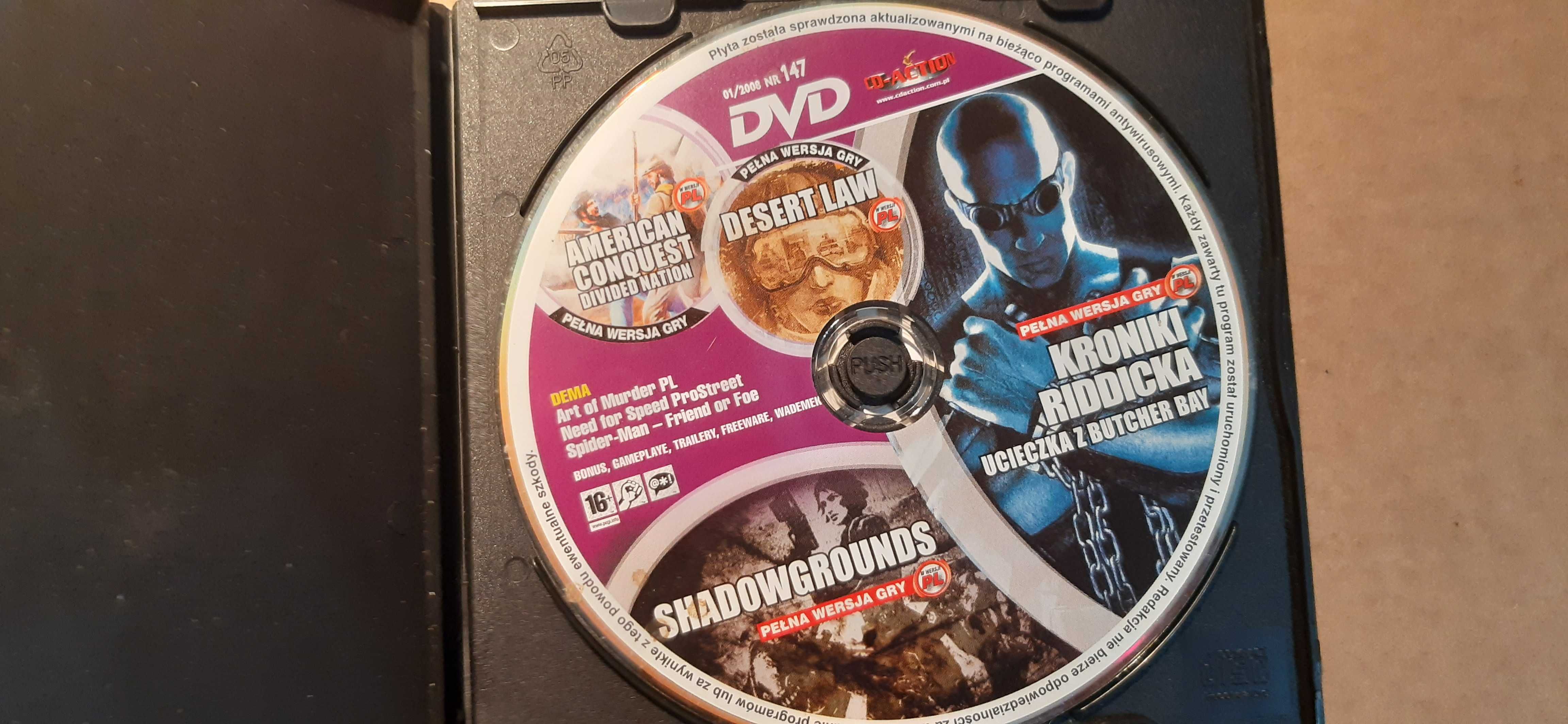stare gry pc retro cd action kroniki roddicka i inne