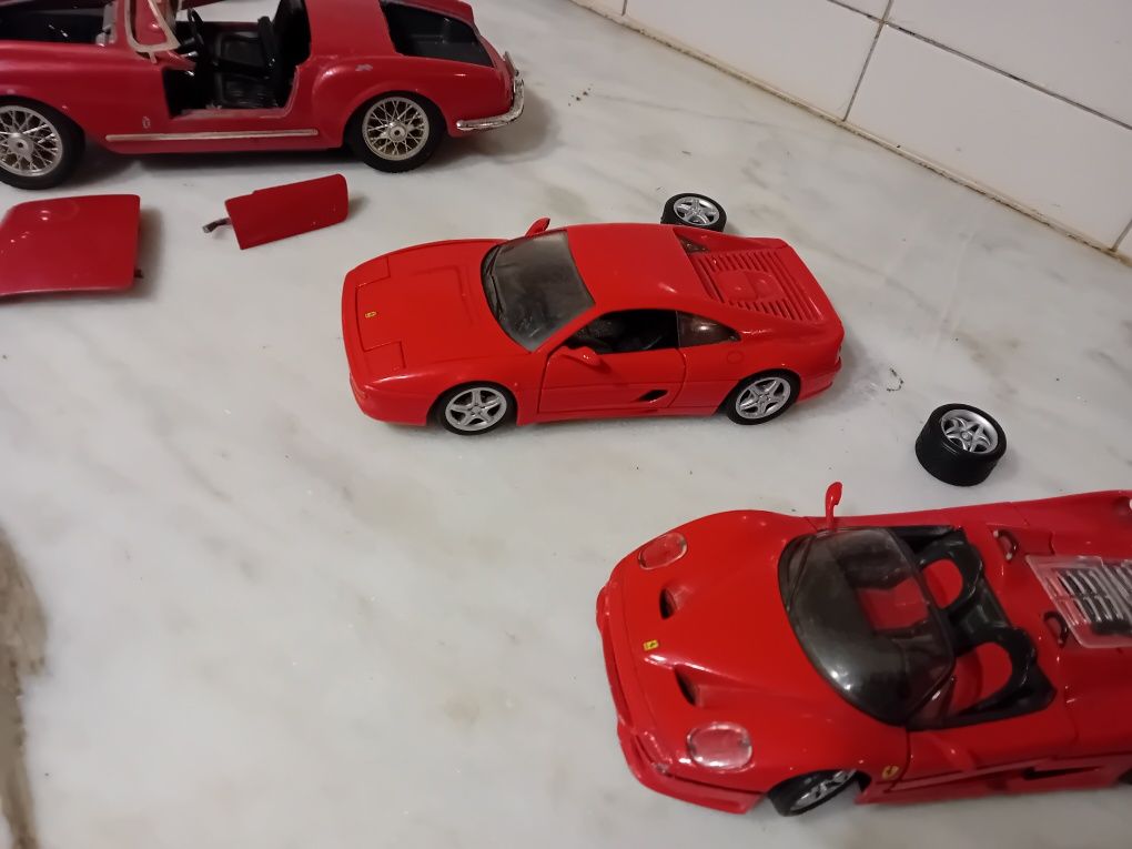 Conjunto de 5 Miniaturas Antigas Escala 1:24 (Peças)