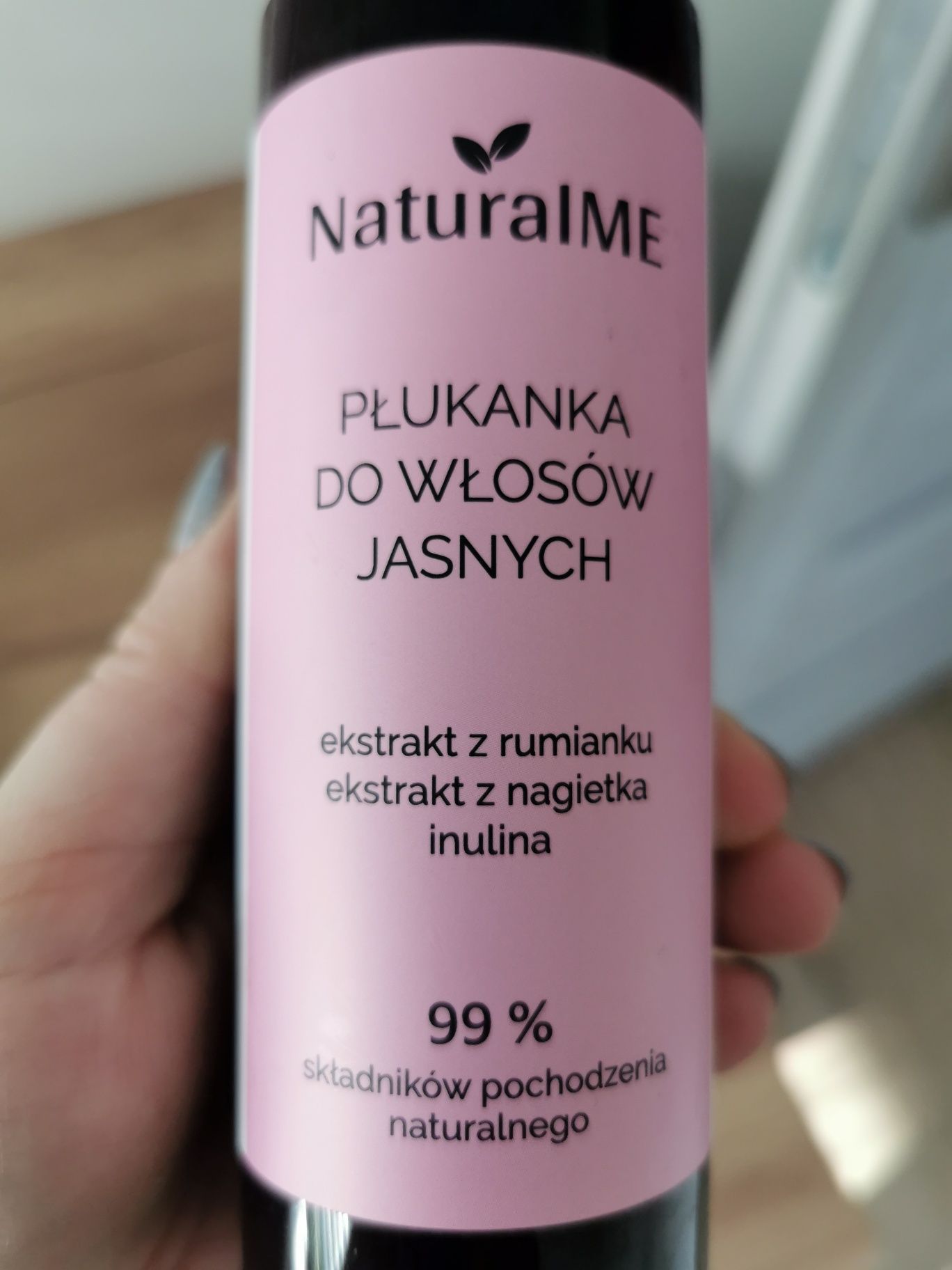 Płukanka do wlosów jasnych NaturalMe