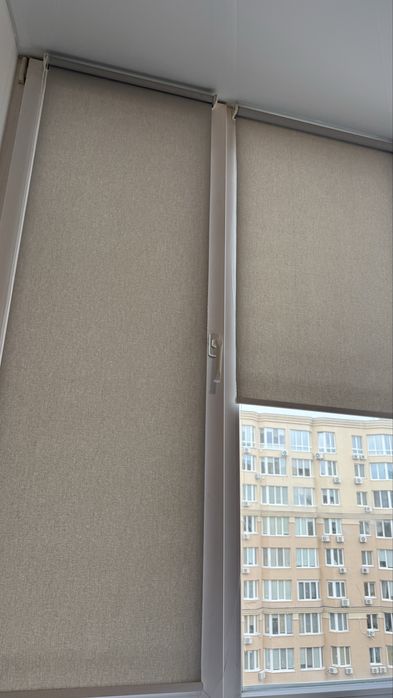 Ролети тканинні сірі