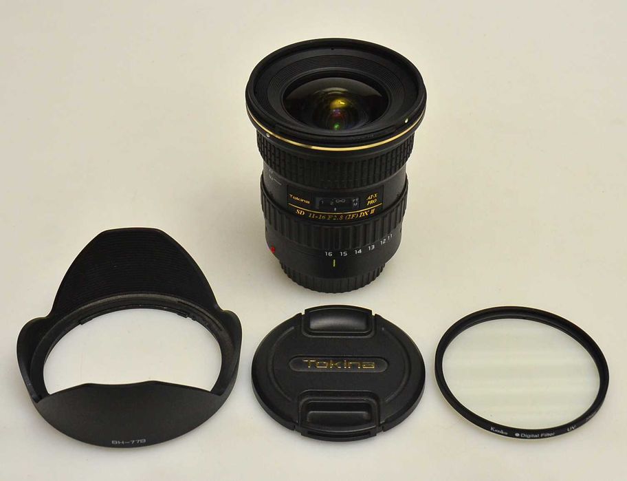 Tokina AT-X 116 PRO DX II (AF 11-16mm f/2.8) + filtr UV Canon