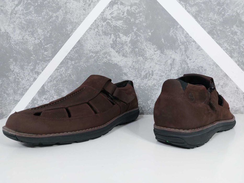 Чоловічі шкіряні сандалі Timberland Великий розмір 50