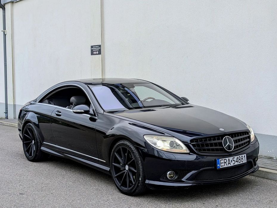 Mercedes-Benz CL C216 550 V8 388KM + GAZ Salon Polska Pakiet AMG Dociągi Android Vossen