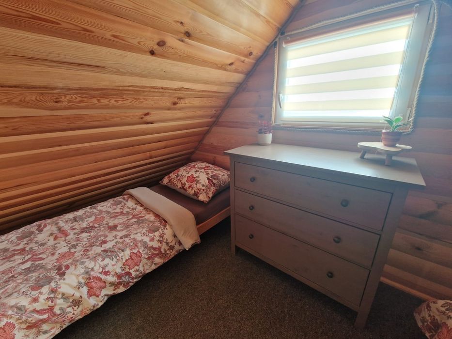 "Zaplecze Lasu" Domek całoroczny z Balią, drewniane domki jacuzzi