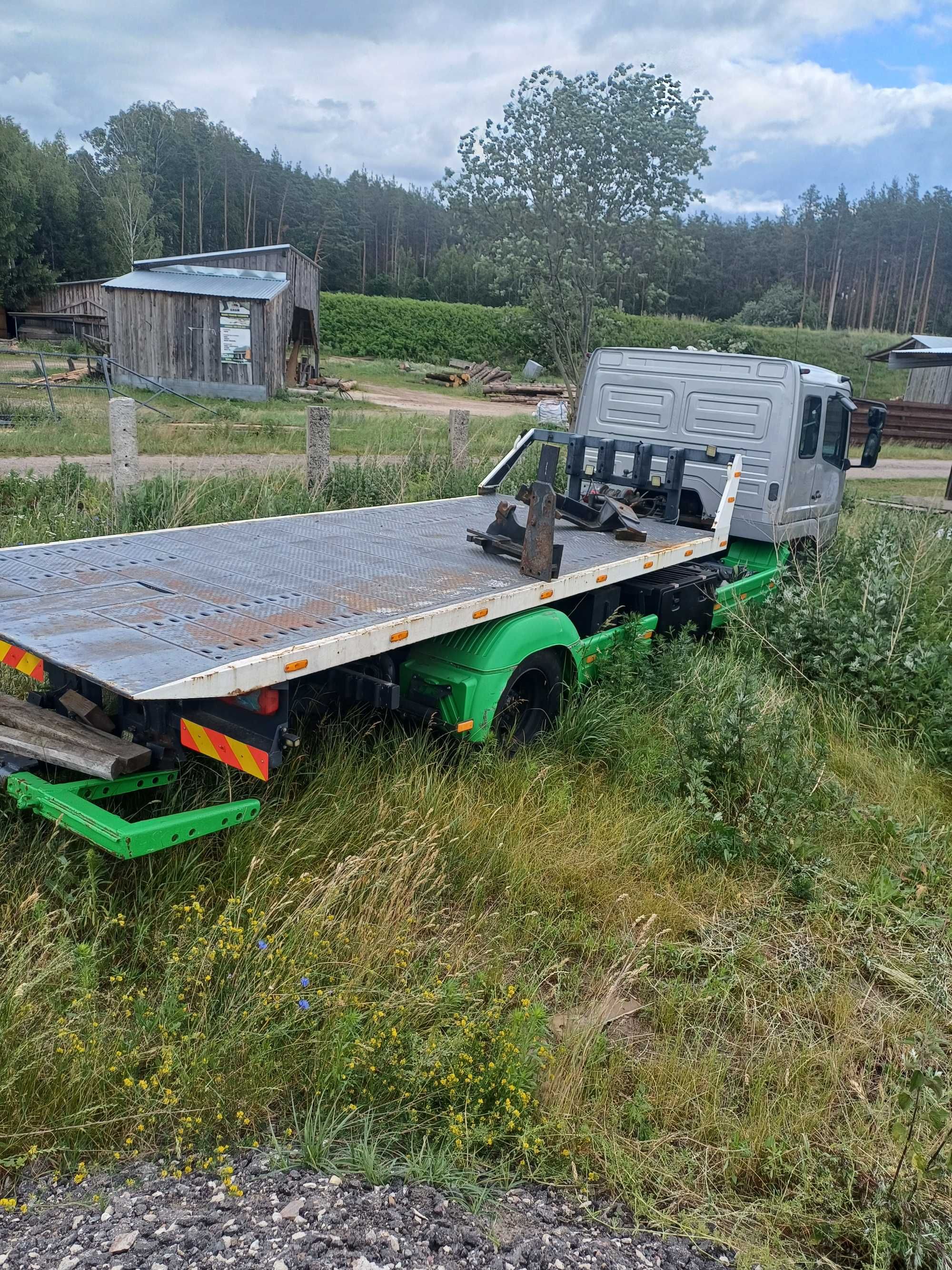 Zabudowa lawety mercedes atego
