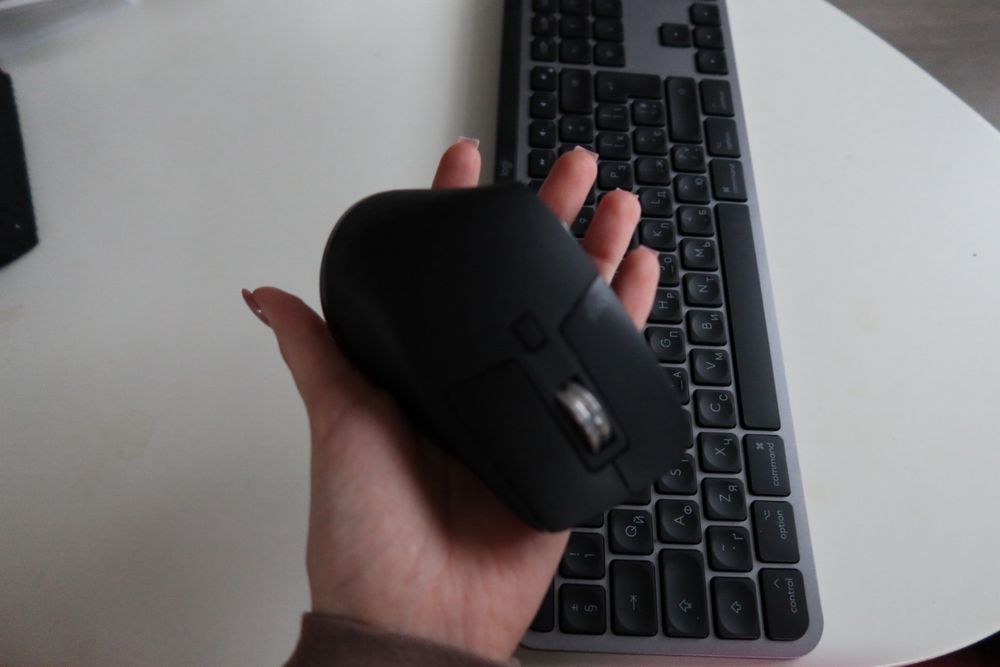 Клавіатура + Мишка: Logitech MX Keys S Combo for Mac (Space Gray)