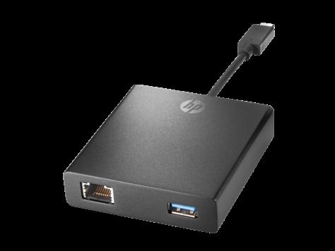 Nowa przejściówka, adapter HP z USB-C na RJ45/USB 3/USB-C (N2Z64AA)