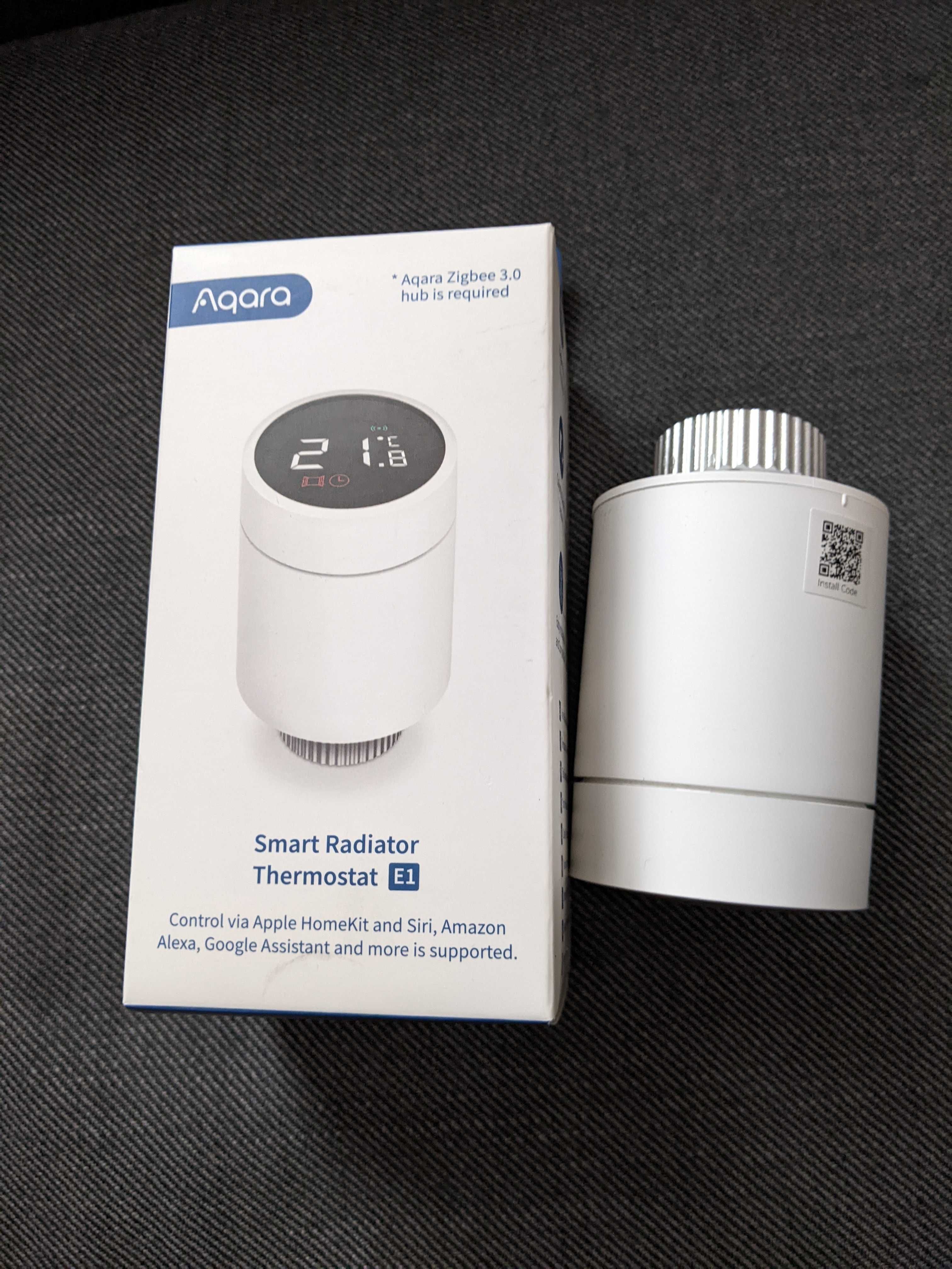 Głowica termostatyczna Aqara E1 SRTS-A01 Home Assistant Zigbee