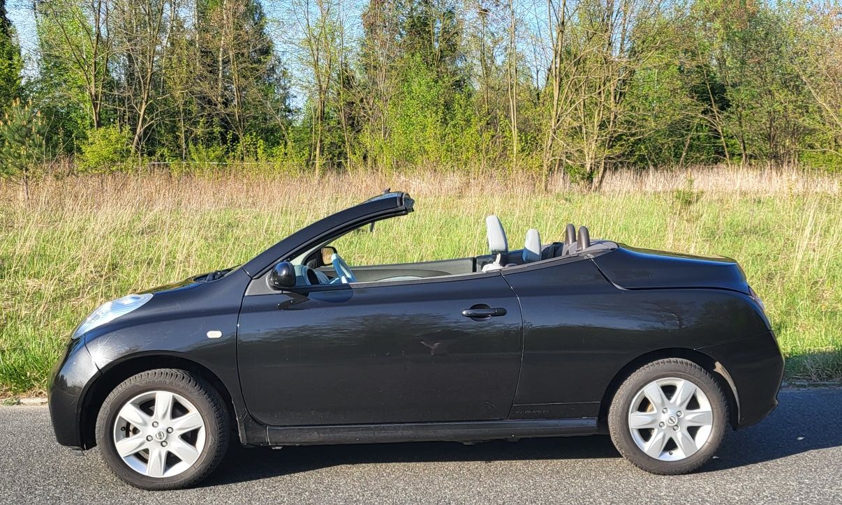 Nissan Micra Cabrio 2006 klima Polski salon  twardy dach sprawny