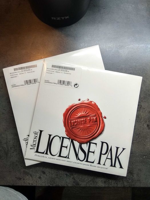 License Pak Microsoft Office 1995 Professional (Раритет)