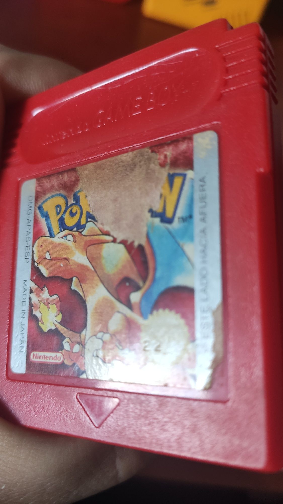 Gameboy Pokemon Red