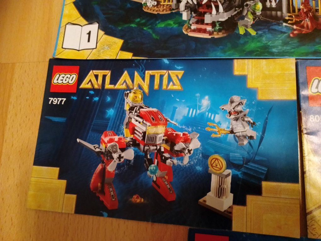LEGO instrukcje atlantis zestaw
