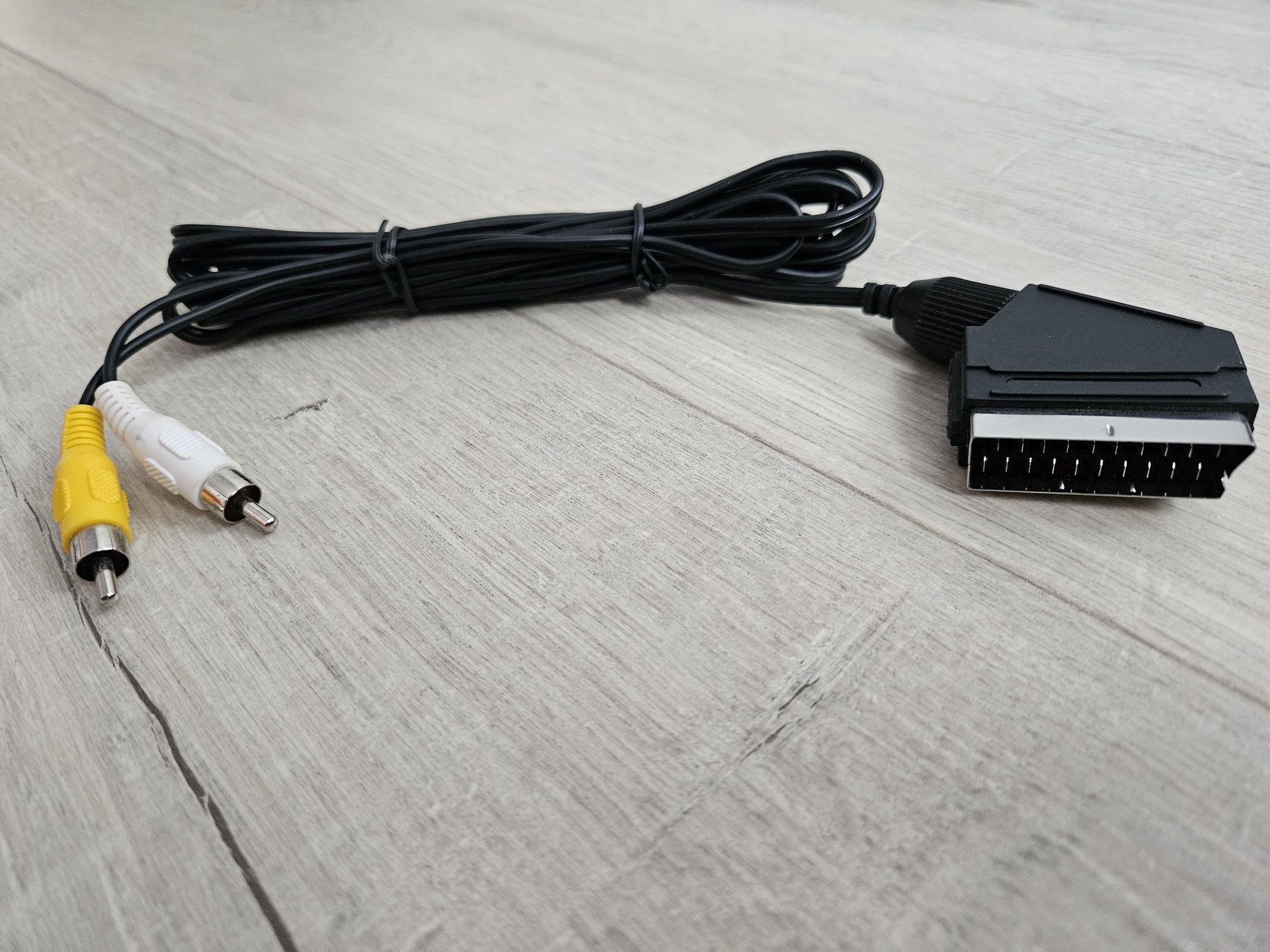 Zestaw kabli kabel AV typu SCART EURO 3 szt. różne konfiguracje