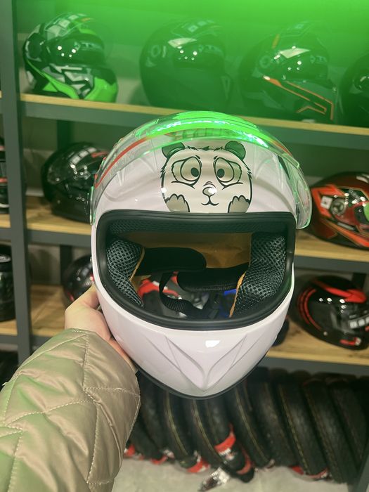 Мото шолом дитячий / шлем детский, маленький для скутера и мопеда