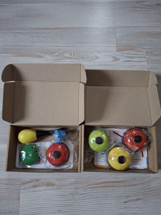 Набори "Кмітливі дзвоники" иа "Звукові послідовності".