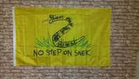 Flaga No Step on Snek Gadsden