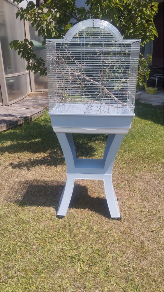 Gaiola com Teto aberto para pássaros