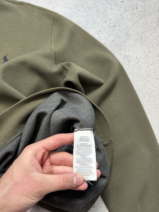 Мужская Кофта Свитшот Polo Ralph Lauren Оригинал Хаки Размер XL-XXL