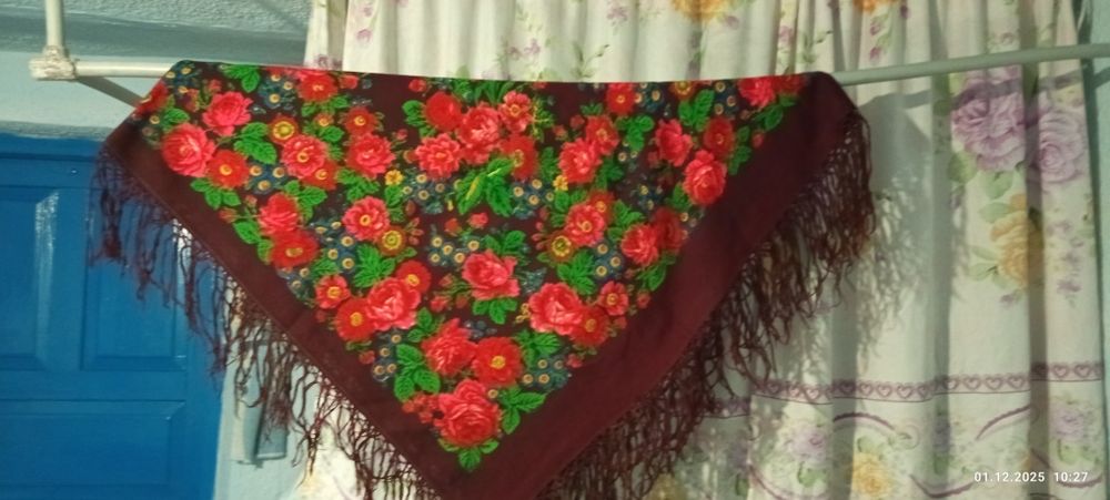 Хустка шерстяна старовинна