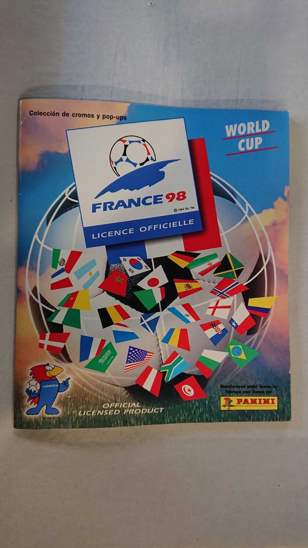 PANINI - Euro 92 - 84 - 2000; França 98; Espanha 82; USA 94; Itália 90