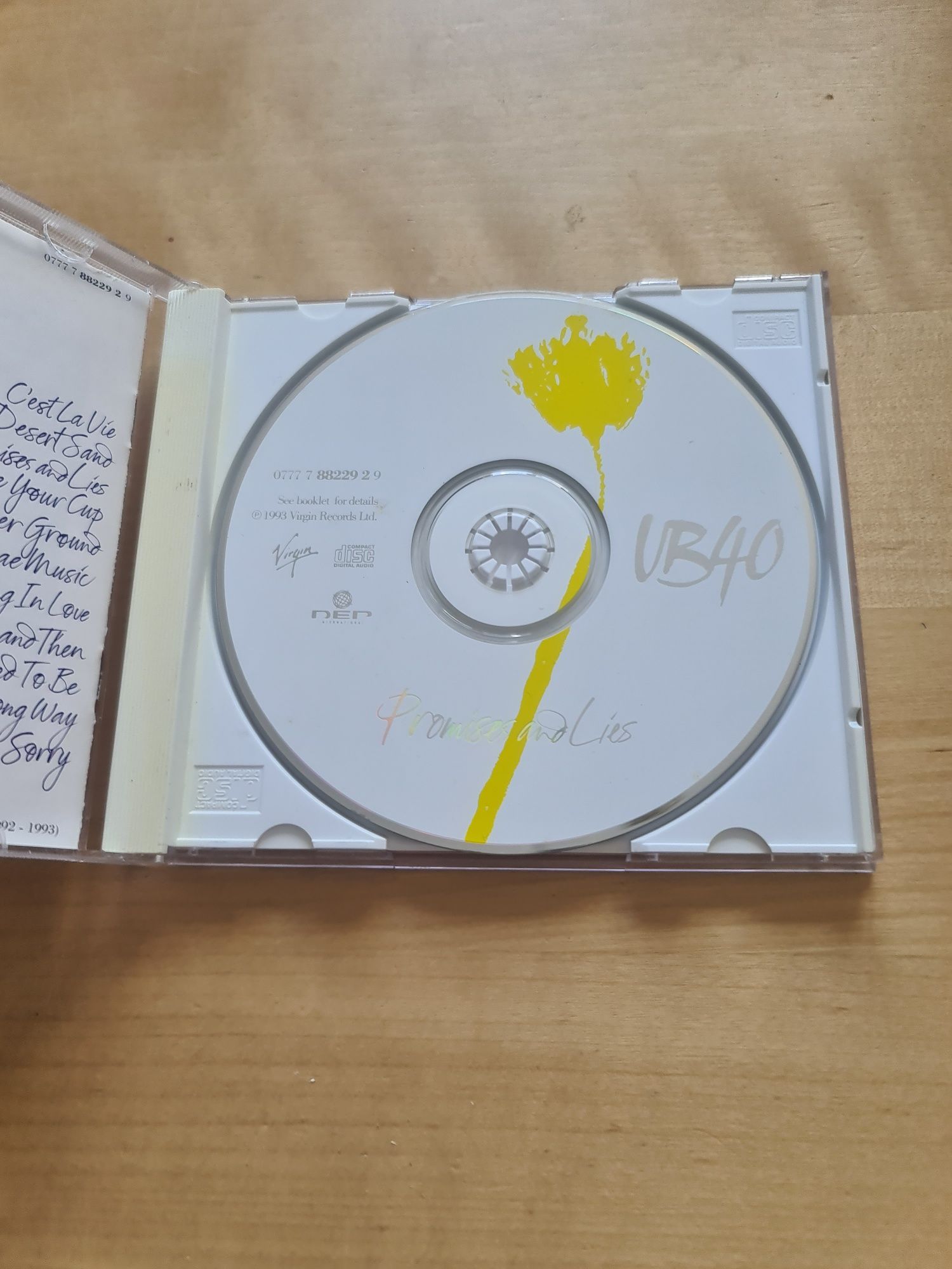 Płyta CD UB40 - Promises and Lies